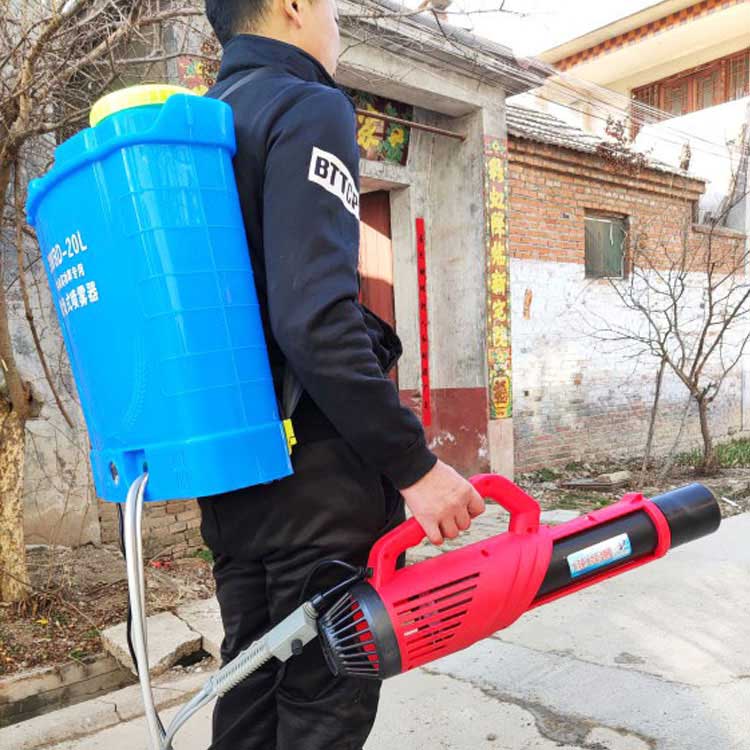 曲阜科瑞背負(fù)式電動噴霧器 街道社區(qū)消毒噴霧機(jī) 多功能消殺滅菌風(fēng)霧機(jī)